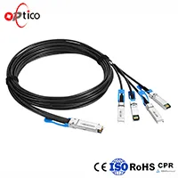 DAC 100G QSFP28 4xSFP28 QSFP+ 1M Doğrudan Takma Kablosu