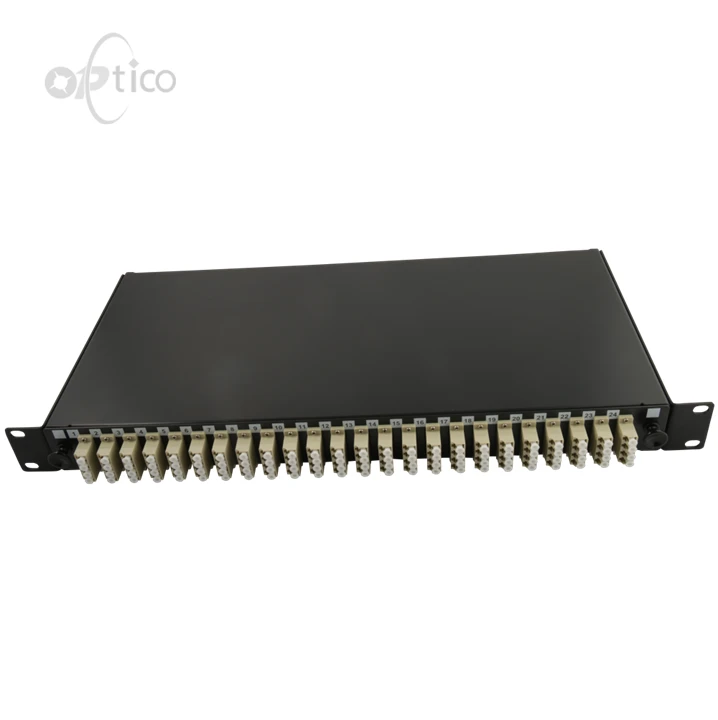 24F 1U Fiber Patch Panel With SC Or ST 24F 1U Fiber Patch Panel With SC Or ST